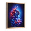 Tigre Neon - Paltik Arte Digital | Cuadro decorativo de Canvas Lab