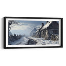 Aldea navideña - Cecilia Flores | Cuadro decorativo de Canvas Lab