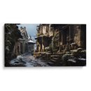 Aldea rústica - Cecilia Flores | Cuadro decorativo de Canvas Lab