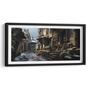 Aldea rústica - Cecilia Flores | Cuadro decorativo de Canvas Lab