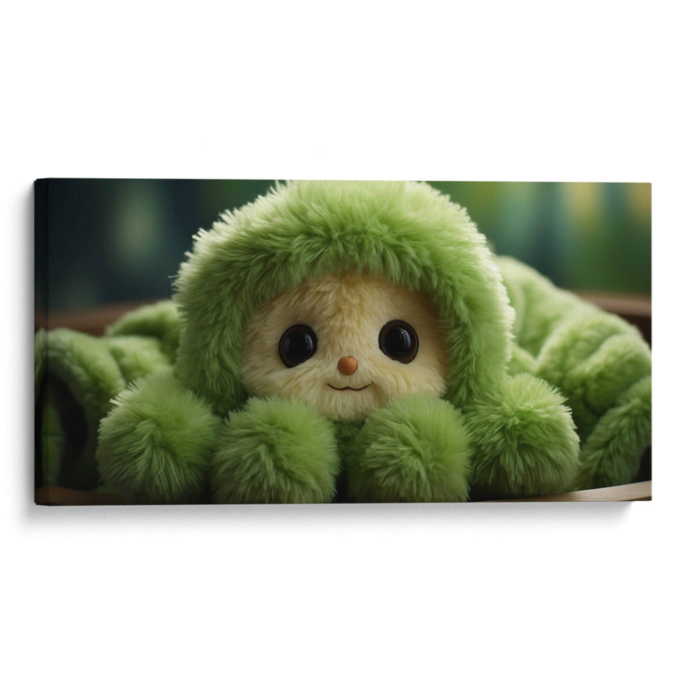 Pulpo de peluche - Cecilia Flores | Cuadro decorativo de Canvas Lab