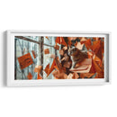 Gato y Papel - Cecilia Flores | Cuadro decorativo de Canvas Lab