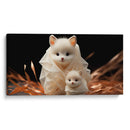 Gatos del futuro - Cecilia Flores | Cuadro decorativo de Canvas Lab