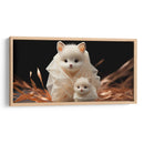 Gatos del futuro - Cecilia Flores | Cuadro decorativo de Canvas Lab