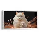 Gatos del futuro - Cecilia Flores | Cuadro decorativo de Canvas Lab