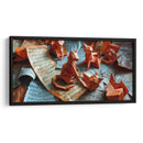 Gatitos de Papel - Cecilia Flores | Cuadro decorativo de Canvas Lab