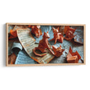 Gatitos de Papel - Cecilia Flores | Cuadro decorativo de Canvas Lab