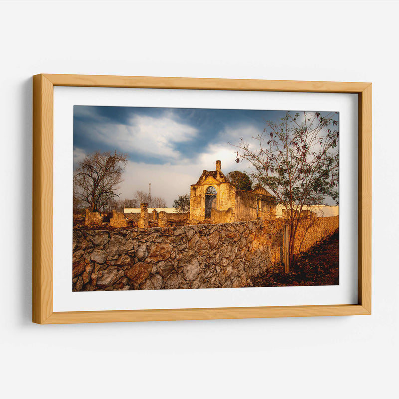 Iglesia abandonada - Claudia Luna | Cuadro decorativo de Canvas Lab