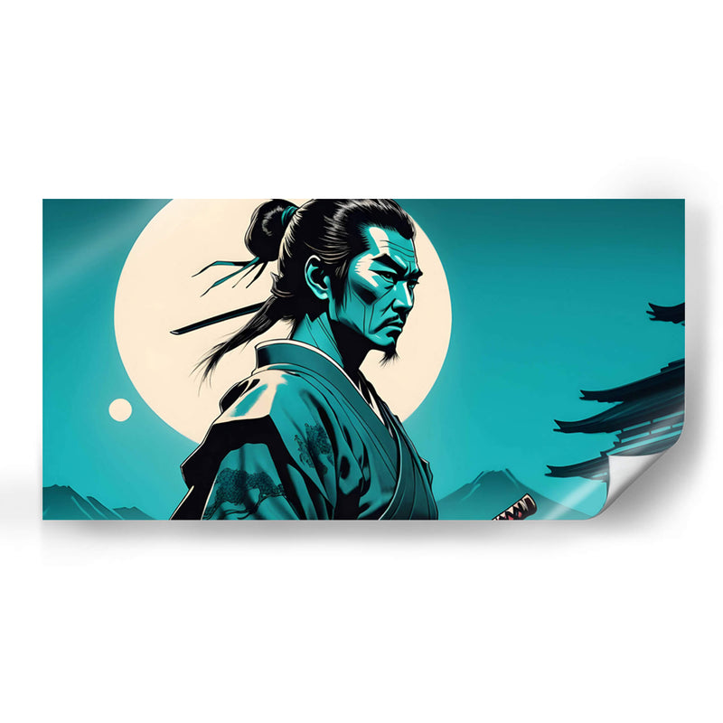 Samurai I - KaleidoArt Creations | Cuadro decorativo de Canvas Lab