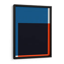 Azul y rojo 1 - Vitor Costa | Cuadro decorativo de Canvas Lab