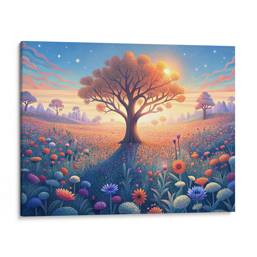 Campo de flores silvestres - KaleidoArt Creations | Cuadro decorativo de Canvas Lab