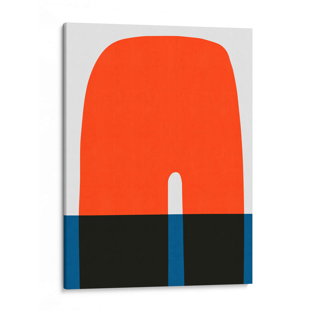 Azul y rojo 2 - Vitor Costa | Cuadro decorativo de Canvas Lab