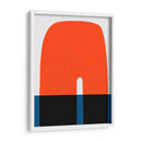 Azul y rojo 2 - Vitor Costa | Cuadro decorativo de Canvas Lab