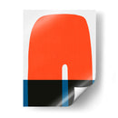 Azul y rojo 2 - Vitor Costa | Cuadro decorativo de Canvas Lab