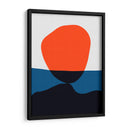 Azul y rojo 3 - Vitor Costa | Cuadro decorativo de Canvas Lab