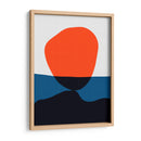 Azul y rojo 3 - Vitor Costa | Cuadro decorativo de Canvas Lab