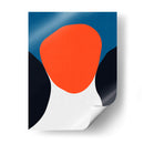 Azul y rojo 4 - Vitor Costa | Cuadro decorativo de Canvas Lab