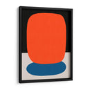 Azul y rojo 5 - Vitor Costa | Cuadro decorativo de Canvas Lab