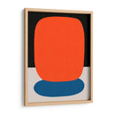 Azul y rojo 5 - Vitor Costa | Cuadro decorativo de Canvas Lab