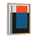 Azul y rojo 6 - Vitor Costa | Cuadro decorativo de Canvas Lab