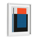 Azul y rojo 6 - Vitor Costa | Cuadro decorativo de Canvas Lab