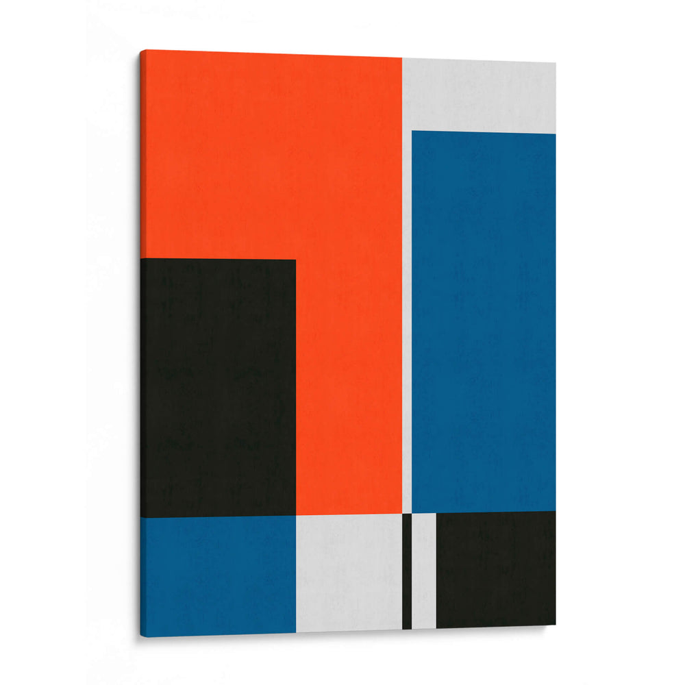 Azul y rojo 7 - Vitor Costa | Cuadro decorativo de Canvas Lab