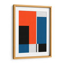 Azul y rojo 7 - Vitor Costa | Cuadro decorativo de Canvas Lab