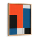 Azul y rojo 7 - Vitor Costa | Cuadro decorativo de Canvas Lab