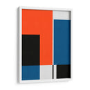 Azul y rojo 7 - Vitor Costa | Cuadro decorativo de Canvas Lab