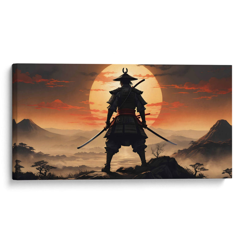 Samurai II - KaleidoArt Creations | Cuadro decorativo de Canvas Lab