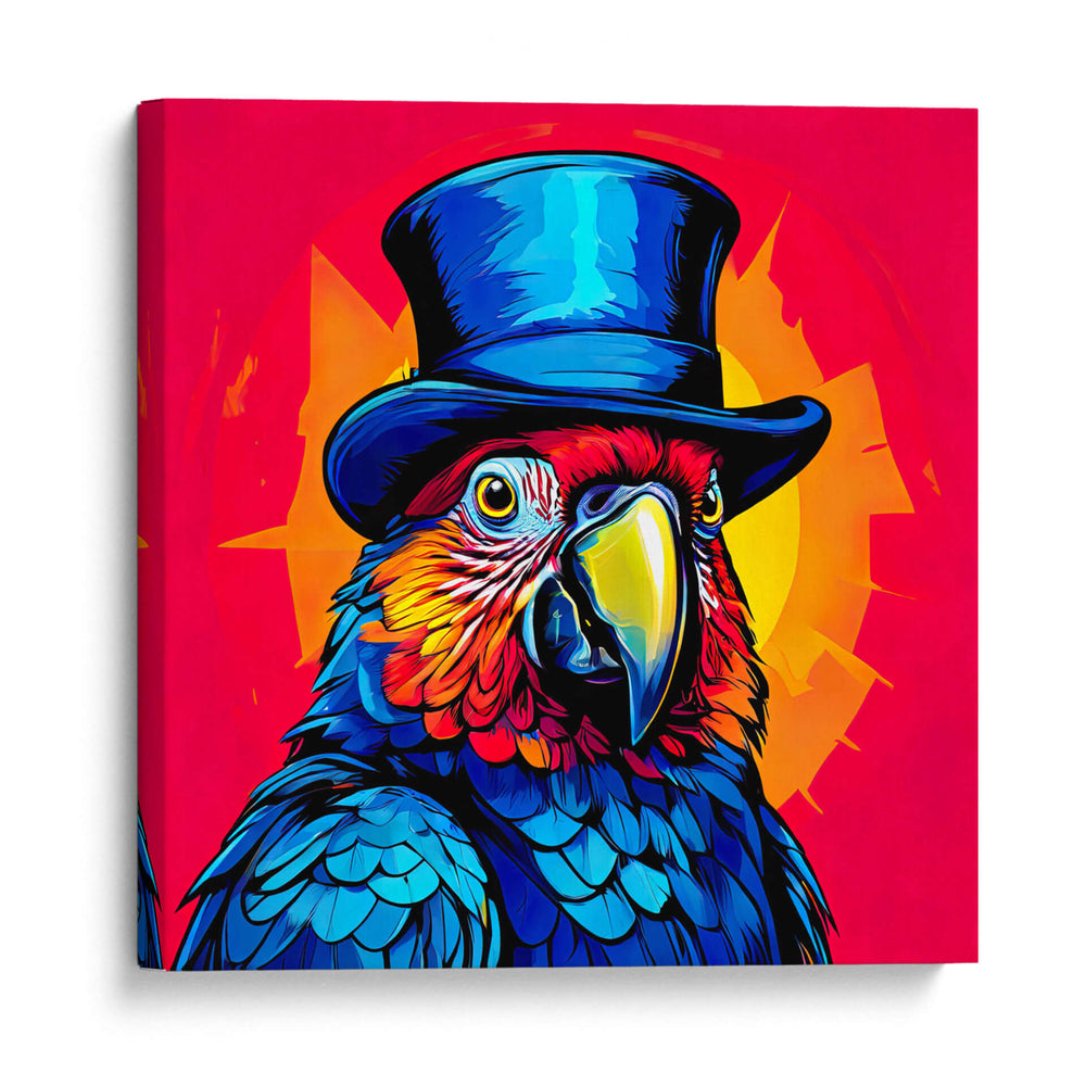 Loro Mago Pop Art - LizmarArt | Cuadro decorativo de Canvas Lab