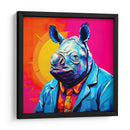 Señor Rinoceronte Pop Art - LizmarArt | Cuadro decorativo de Canvas Lab