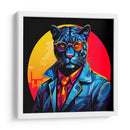Felino Agente Secreto Pop Art - LizmarArt | Cuadro decorativo de Canvas Lab