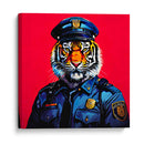 Tigre Policía Pop Art - LizmarArt | Cuadro decorativo de Canvas Lab