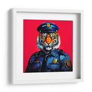Tigre Policía Pop Art - LizmarArt | Cuadro decorativo de Canvas Lab