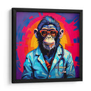 Chimpancé Doctor Pop Art - LizmarArt | Cuadro decorativo de Canvas Lab
