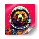 Oso Astronauta Pop Art - LizmarArt | Cuadro decorativo de Canvas Lab