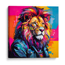 León Estrella de Rock Pop Art - LizmarArt | Cuadro decorativo de Canvas Lab