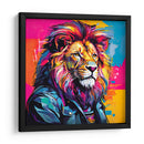 León Estrella de Rock Pop Art - LizmarArt | Cuadro decorativo de Canvas Lab