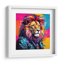 León Estrella de Rock Pop Art - LizmarArt | Cuadro decorativo de Canvas Lab