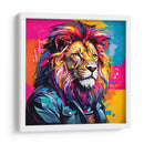 León Estrella de Rock Pop Art - LizmarArt | Cuadro decorativo de Canvas Lab