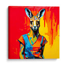 Canguro Modelo Pop Art - LizmarArt | Cuadro decorativo de Canvas Lab