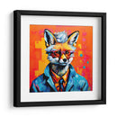 Zorro Científico Pop Art - LizmarArt | Cuadro decorativo de Canvas Lab