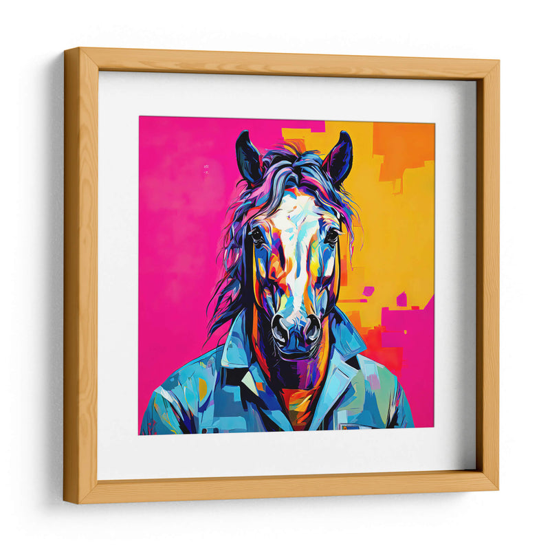 Señor Caballo Pop Art - LizmarArt | Cuadro decorativo de Canvas Lab