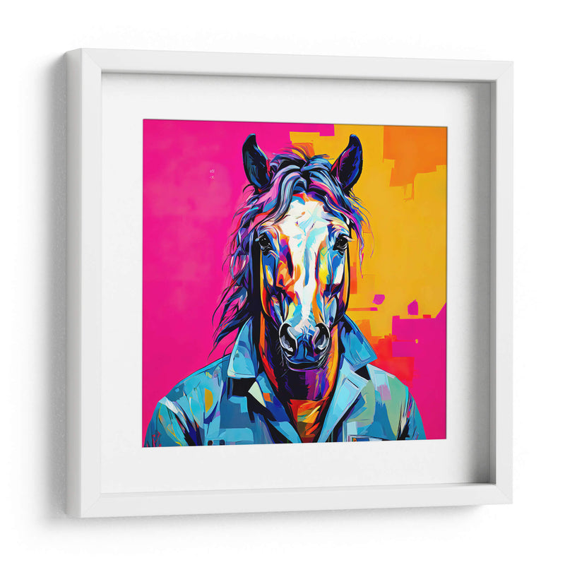 Señor Caballo Pop Art - LizmarArt | Cuadro decorativo de Canvas Lab