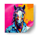 Señor Caballo Pop Art - LizmarArt | Cuadro decorativo de Canvas Lab