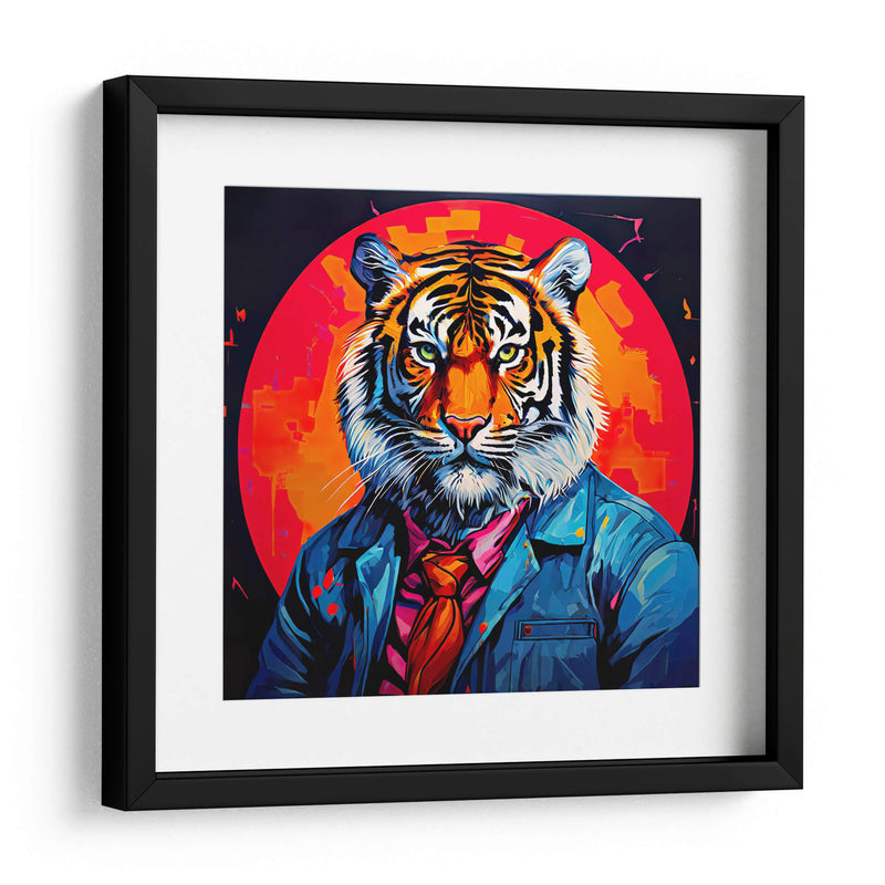 Tigre Maestro Pop Art - LizmarArt | Cuadro decorativo de Canvas Lab