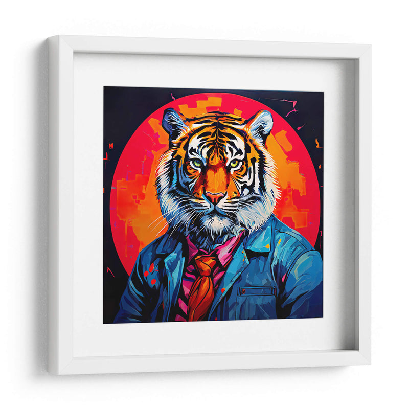 Tigre Maestro Pop Art - LizmarArt | Cuadro decorativo de Canvas Lab