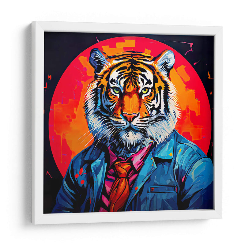 Tigre Maestro Pop Art - LizmarArt | Cuadro decorativo de Canvas Lab