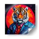 Tigre Maestro Pop Art - LizmarArt | Cuadro decorativo de Canvas Lab